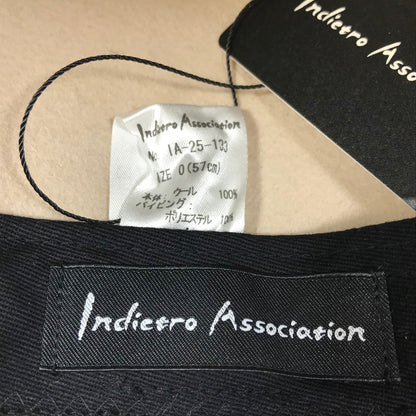 【中古美品】【メンズ】 INDIETRO ASSOCIATION インディエトロ アソシエーション IA LONG BRIM HAT 1A-25-133 ロング ブリム ハット 帽子 185-260507-na-09-tag サイズ：0(57cm) カラー：ベージュ 万代Net店