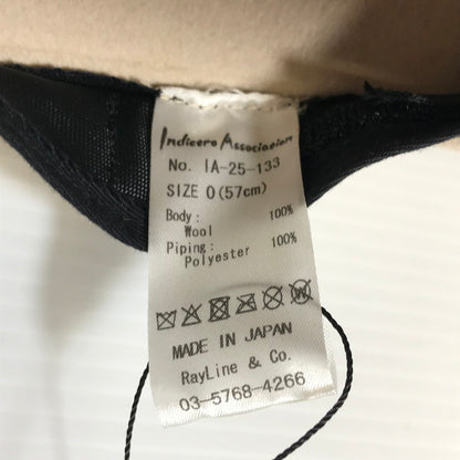 【中古美品】【メンズ】 INDIETRO ASSOCIATION インディエトロ アソシエーション IA LONG BRIM HAT 1A-25-133 ロング ブリム ハット 帽子 185-260507-na-09-tag サイズ：0(57cm) カラー：ベージュ 万代Net店