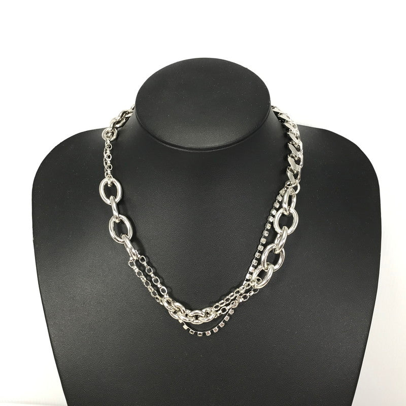 【中古品】【メンズ】 HIDAKA ヒダカ FUSION NECKLACE HDK-NE07 フュージョン ネックレス アクセサリー 192-260507-na-05-tag カラー：シルバー 万代Net店