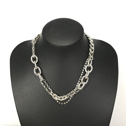 【中古品】【メンズ】 HIDAKA ヒダカ FUSION NECKLACE HDK-NE07 フュージョン ネックレス アクセサリー 192-260507-na-05-tag カラー：シルバー 万代Net店