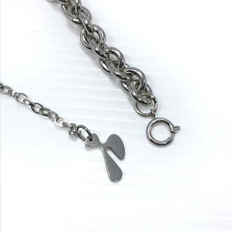【中古品】【メンズ】 HIDAKA ヒダカ FUSION NECKLACE HDK-NE07 フュージョン ネックレス アクセサリー 192-260507-na-05-tag カラー：シルバー 万代Net店