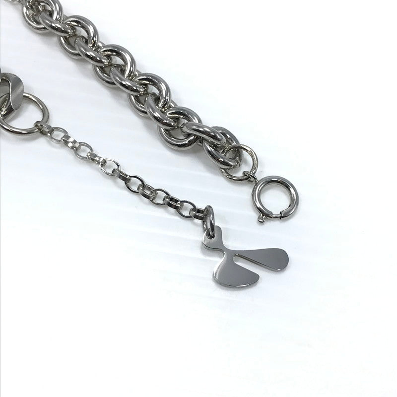 【中古品】【メンズ】 HIDAKA ヒダカ FUSION NECKLACE HDK-NE07 フュージョン ネックレス アクセサリー 192-260507-na-05-tag カラー：シルバー 万代Net店
