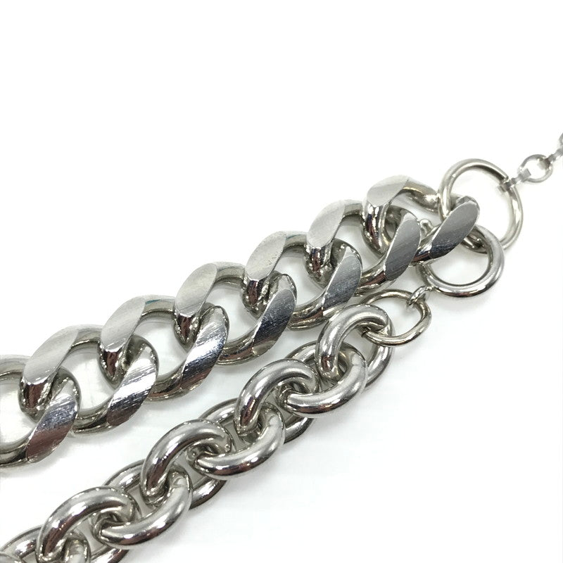【中古品】【メンズ】 HIDAKA ヒダカ FUSION NECKLACE HDK-NE07 フュージョン ネックレス アクセサリー 192-260507-na-05-tag カラー：シルバー 万代Net店