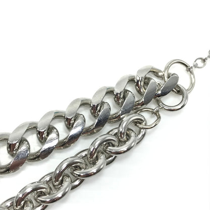 【中古品】【メンズ】 HIDAKA ヒダカ FUSION NECKLACE HDK-NE07 フュージョン ネックレス アクセサリー 192-260507-na-05-tag カラー：シルバー 万代Net店