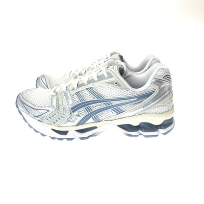 【中古美品】【メンズ】 ASICS アシックス GEL-KAYANO 14 1203A537 ゲルカヤノ スニーカー 靴 162-260503-na-17-tagh サイズ：26.5cm US 8 1/2 カラー：WHITE/LIGHT NAVY 万代Net店