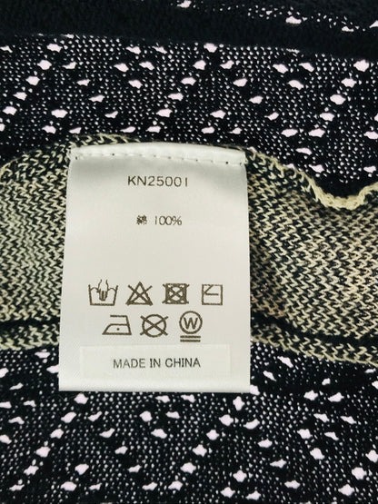 【中古美品】【メンズ】 SATOU サトウ RANMA KNIT POLO KN25001 ニット ポロシャツ 140-260506-na-05-tag サイズ：1 カラー：ブラック 万代Net店
