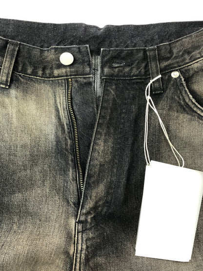 【中古美品】【メンズ】 ANCELLM アンセルム AGING MIDDLE STRAIGHT 5P DENIM PANTS ANC-PT121-A エイジング ミドル ストレート デニムパンツ ボトムス 151-260509-na-31-tag サイズ：1 カラー：BLACK 万代Net店