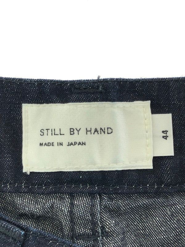 【中古美品】【メンズ】 STILL BY HAND スティルバイハンド HEMP MIXED DENIM PANTS DN02261 ヘンプ ミックス デニムパンツ ボトムス 151-260509-na-30-tag サイズ：44 カラー：DARK NAVY 万代Net店