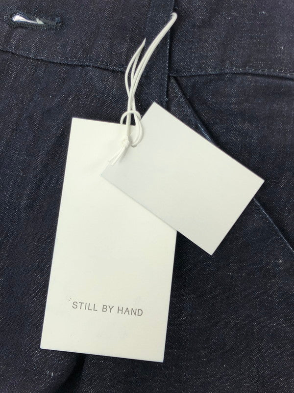 【中古美品】【メンズ】 STILL BY HAND スティルバイハンド HEMP MIXED DENIM PANTS DN02261 ヘンプ ミックス デニムパンツ ボトムス 151-260509-na-30-tag サイズ：44 カラー：DARK NAVY 万代Net店