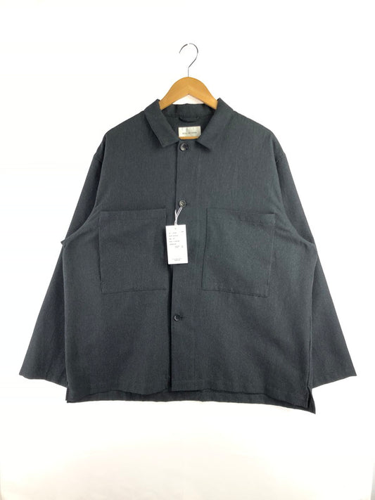 【中古美品】【メンズ】 STILL BY HAND スティル バイ ハンド MIXED COLOUR SHIRT JACKET BL04261 ミックス カラー シャツ ジャケット ライトアウター 140-260505-rt-24-tag サイズ：50 カラー：ブラック 万代Net店