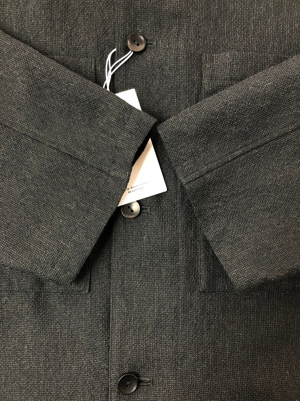 【中古美品】【メンズ】 STILL BY HAND スティル バイ ハンド MIXED COLOUR SHIRT JACKET BL04261 ミックス カラー シャツ ジャケット ライトアウター 140-260505-rt-24-tag サイズ：50 カラー：ブラック 万代Net店