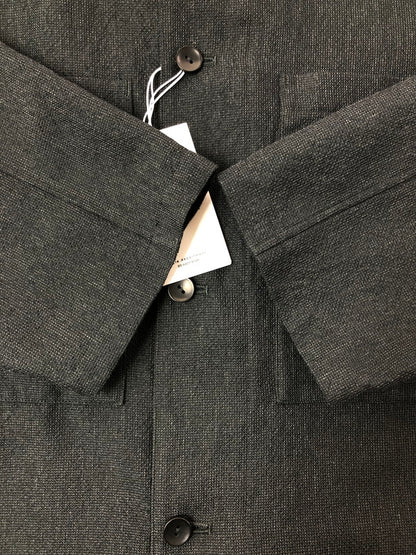 【中古美品】【メンズ】 STILL BY HAND スティル バイ ハンド MIXED COLOUR SHIRT JACKET BL04261 ミックス カラー シャツ ジャケット ライトアウター 140-260505-rt-24-tag サイズ：50 カラー：ブラック 万代Net店