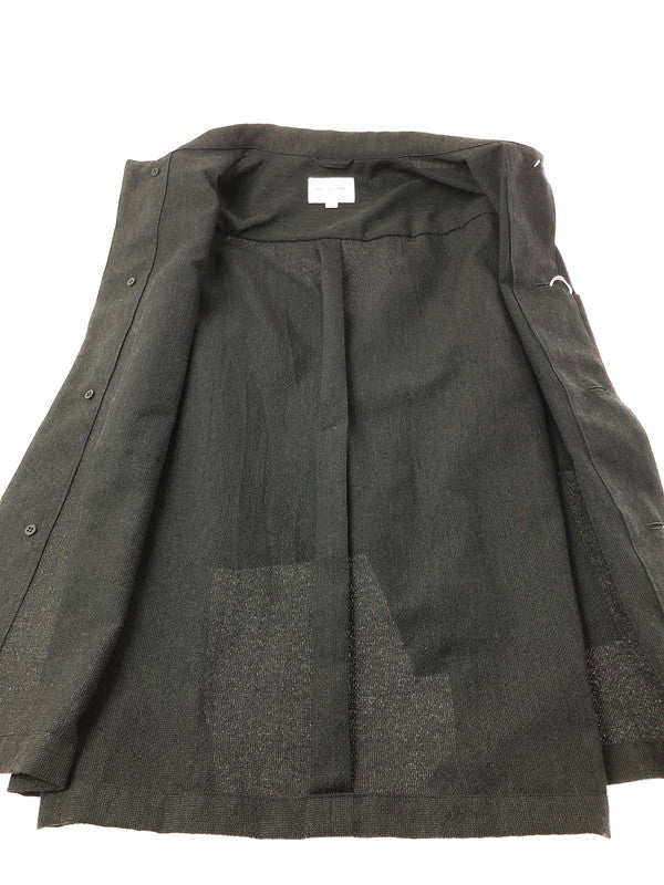 【中古美品】【メンズ】 STILL BY HAND スティル バイ ハンド MIXED COLOUR SHIRT JACKET BL04261 ミックス カラー シャツ ジャケット ライトアウター 140-260505-rt-24-tag サイズ：50 カラー：ブラック 万代Net店