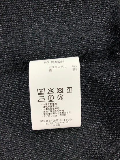 【中古美品】【メンズ】 STILL BY HAND スティル バイ ハンド MIXED COLOUR SHIRT JACKET BL04261 ミックス カラー シャツ ジャケット ライトアウター 140-260505-rt-24-tag サイズ：50 カラー：ブラック 万代Net店