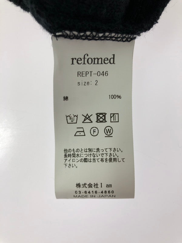 【中古美品】【メンズ】 REFOMED リフォメッド AZEAMI THERMAL PANTS REPT-046 アゼアミ サーマルパンツ ボトムス 151-260514-rt-10-tagh サイズ：2 カラー：ブラック 万代Net店