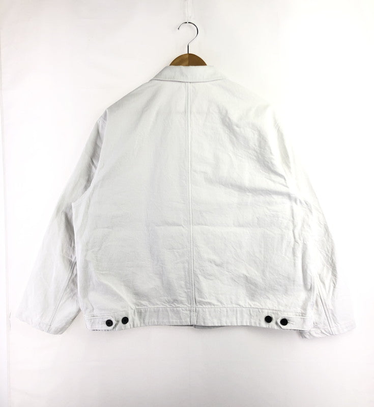 【中古品】【メンズ】 STILL BY HAND スティル バイ ハンド MIXED COLOUR SHIRT JACKET BL04261 ミックス カラー シャツ ジャケット ライトアウター 140-260505-rt-23-tag サイズ：46 カラー：ホワイト 万代Net店