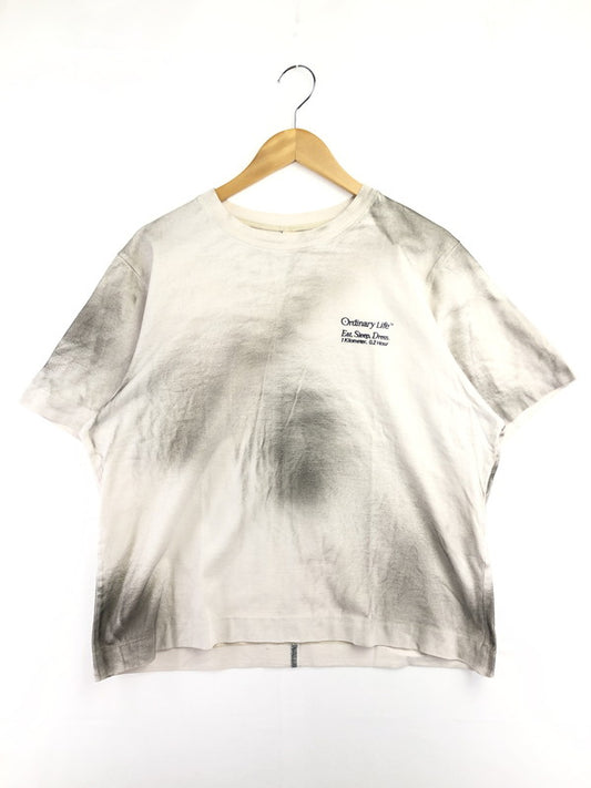 【中古美品】【メンズ】 SHINYA KOZUKA シンヤ コズカ WASHED ORDINARY S/S TEE 2502SK85 ウォッシュド オーディナリー ショートスリーブ Tシャツ 半袖Tシャツ トップス 140-260510-rt-03-tag サイズ：M カラー：ホワイト 万代Net店