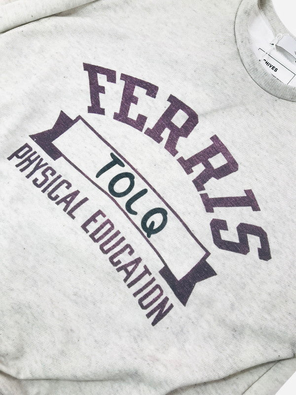 【中古美品】【メンズ】 TOLQ トルク TROMPE L'OEIL SWEATSHIRT 26-1202 トロンプルイユ スウェットシャツ トレーナー 140-260506-na-07-tag サイズ：3 カラー：グレー 万代Net店