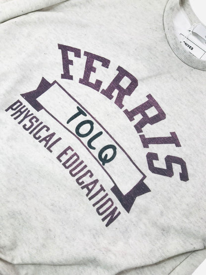 【中古美品】【メンズ】 TOLQ トルク TROMPE L'OEIL SWEATSHIRT 26-1202 トロンプルイユ スウェットシャツ トレーナー 140-260506-na-07-tag サイズ：3 カラー：グレー 万代Net店