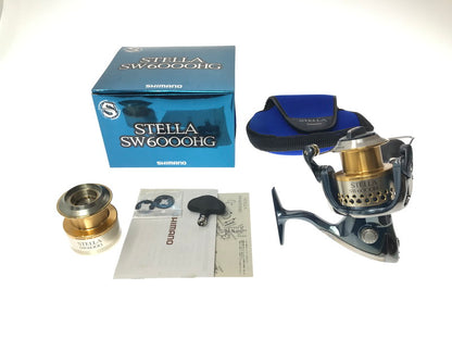 【中古品】 シマノ 01 STELLA SW 6000HG ステラ スピニングリール 釣り 釣り具等 134-260513-ki-05-tagh 万代Net店