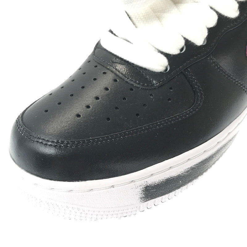 【中古美品】【メンズ】 NIKE ナイキ × PEACEMINUSONE ピースマイナスワン AIR FORCE 1 LOW '07 PARA-NOISE AQ3692-004 エアフォース 1 ロー パラノイズ スニーカー 靴 160-260503-na-13-tagh サイズ：28cm US 10 カラー：BLACK/NEW EMERALD-PINKFIRE 2 万代Net店