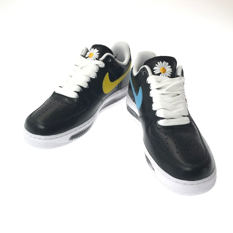 【中古美品】【メンズ】 NIKE ナイキ × PEACEMINUSONE ピースマイナスワン AIR FORCE 1 LOW '07 PARA-NOISE AQ3692-004 エアフォース 1 ロー パラノイズ スニーカー 靴 160-260503-na-13-tagh サイズ：28cm US 10 カラー：BLACK/NEW EMERALD-PINKFIRE 2 万代Net店
