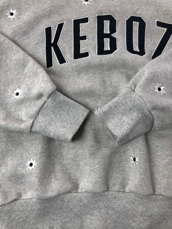 【中古品】【メンズ】 KEBOZ ケボズ ×NICK GEAR ニックギア × FREAK'S STORE フリークスストア HALF ZIP SWEAT FS223-1295G ハーフジップ スウェット 142-260518-na-23-tagh サイズ：L カラー：グレー 万代Net店