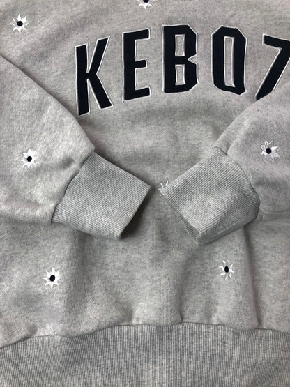 【中古品】【メンズ】 KEBOZ ケボズ ×NICK GEAR ニックギア × FREAK'S STORE フリークスストア HALF ZIP SWEAT FS223-1295G ハーフジップ スウェット 142-260518-na-23-tagh サイズ：L カラー：グレー 万代Net店