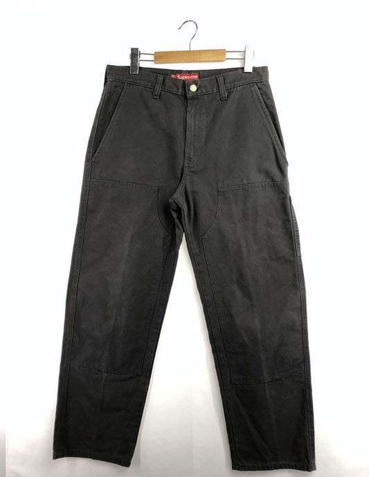 【中古品】【メンズ】 SUPREME シュプリーム DOUBLE KNEE WORK PANTS ダブルニー ワークパンツ ボトムス 149-260513-na-01-tagh サイズ：32 万代Net店