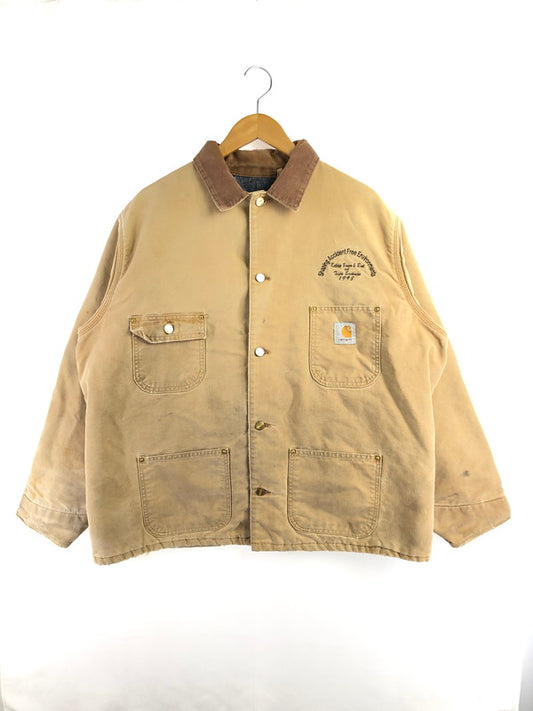 【現状渡し品】【メンズ】 CARHARTT カーハート 80～90's BLANKET LINER MICHIGAN CHORE COAT 80～90年代 ブランケット ライナー ミシガン チョア コート 146-260505-rt-29-tag サイズ：不明 下記参照 カラー：キャメル 万代Net店