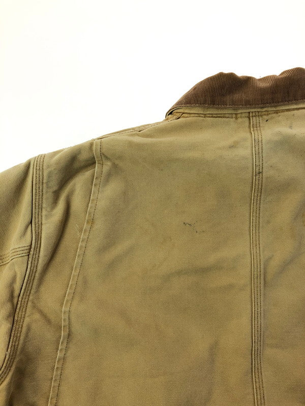 【現状渡し品】【メンズ】 CARHARTT カーハート 80～90's BLANKET LINER MICHIGAN CHORE COAT 80～90年代 ブランケット ライナー ミシガン チョア コート 146-260505-rt-29-tag サイズ：不明 下記参照 カラー：キャメル 万代Net店