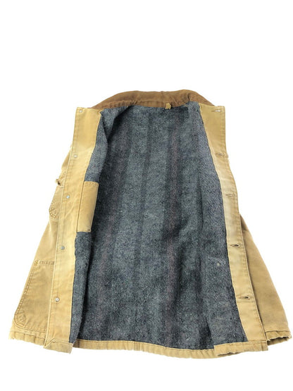 【現状渡し品】【メンズ】 CARHARTT カーハート 80～90's BLANKET LINER MICHIGAN CHORE COAT 80～90年代 ブランケット ライナー ミシガン チョア コート 146-260505-rt-29-tag サイズ：不明 下記参照 カラー：キャメル 万代Net店