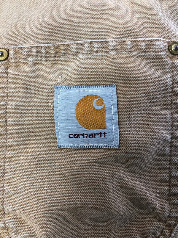 【現状渡し品】【メンズ】 CARHARTT カーハート 80～90's BLANKET LINER MICHIGAN CHORE COAT 80～90年代 ブランケット ライナー ミシガン チョア コート 146-260505-rt-29-tag サイズ：不明 下記参照 カラー：キャメル 万代Net店