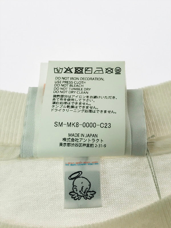 【中古品】【メンズ】 SAINT MICHAEL セントマイケル × BEASTIE BOYS ビースティボーイズ 26SS BTB_SS T-SHIRT SM-MK8-0000-C23 Tシャツ 半袖Tシャツ 142-260506-na-03-tag サイズ：XXL カラー：ホワイト 万代Net店