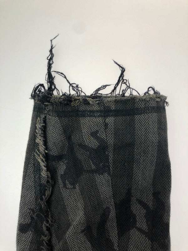 【中古品】【メンズ】 UNDERCOVER ISM アンダーカバー イズム 03AW PAPER DOLL期 FRINGE DAMAGE JACKET V200 ドール期 フリンジ ダメージ ジャケット 140-260505-rt-32-tag サイズ：L カラー：ブラック 万代Net店