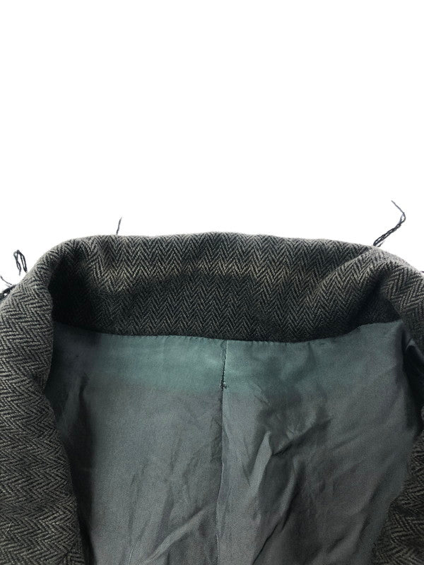 【中古品】【メンズ】 UNDERCOVER ISM アンダーカバー イズム 03AW PAPER DOLL期 FRINGE DAMAGE JACKET V200 ドール期 フリンジ ダメージ ジャケット 140-260505-rt-32-tag サイズ：L カラー：ブラック 万代Net店