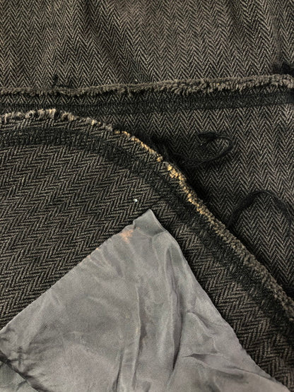 【中古品】【メンズ】 UNDERCOVER ISM アンダーカバー イズム 03AW PAPER DOLL期 FRINGE DAMAGE JACKET V200 ドール期 フリンジ ダメージ ジャケット 140-260505-rt-32-tag サイズ：L カラー：ブラック 万代Net店