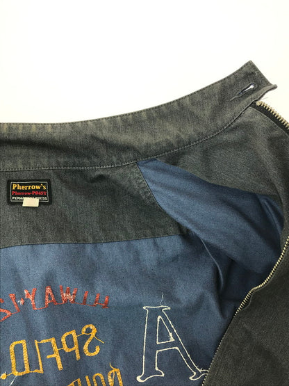 【中古品】【メンズ】 PHERROW'S フェローズ SWING TOP PJ1-E スイングトップ ライトアウター 145-260523-na-12-tagh サイズ：40 カラー：グレー系 万代Net店