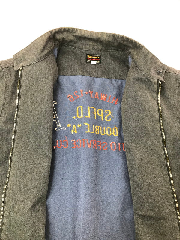 【中古品】【メンズ】 PHERROW'S フェローズ SWING TOP PJ1-E スイングトップ ライトアウター 145-260523-na-12-tagh サイズ：40 カラー：グレー系 万代Net店
