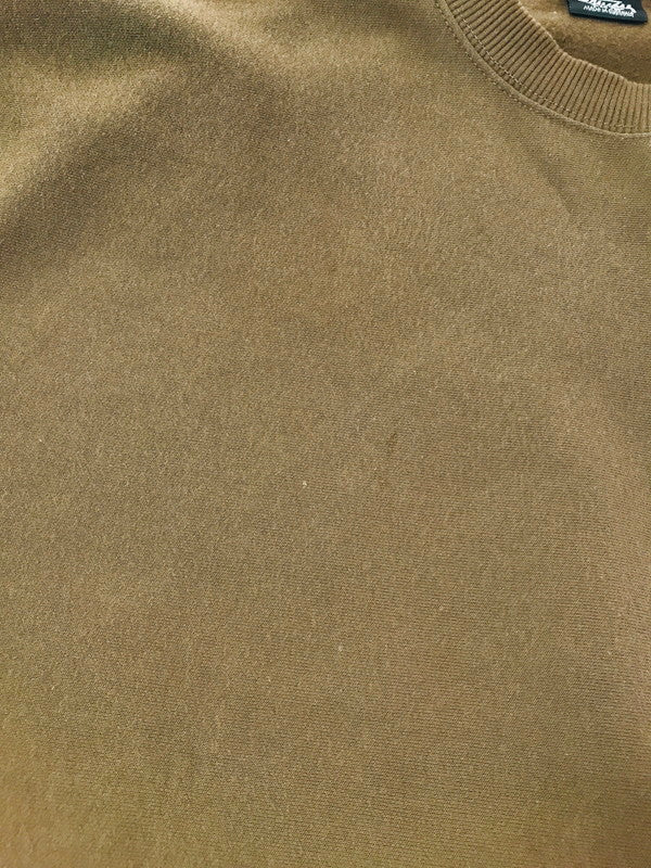 【中古品】【メンズ】 STUSSY ステューシー 1914770 RASTA DOT SWEAT ラスタ ドット クルー スウェット トレーナー 142-260506-na-08-tag サイズ：XL カラー：ブラウン 万代Net店