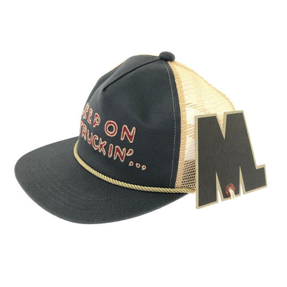 【中古美品】【メンズ】 WEIRDO ウィアード TRUCKER CAP WRD61G03 トラッカーキャップ 帽子 アクセサリー 185-260714-YY-07-tagh サイズ：F カラー：グレー/ベージュ 万代Net店