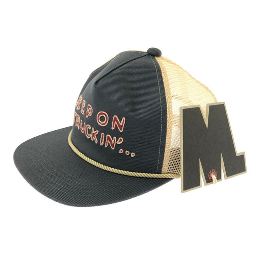【中古美品】【メンズ】 WEIRDO ウィアード TRUCKER CAP WRD61G03 トラッカーキャップ 帽子 アクセサリー 185-260714-YY-07-tagh サイズ：F カラー：グレー/ベージュ 万代Net店