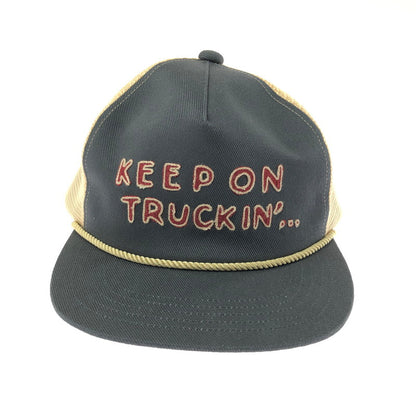 【中古美品】【メンズ】 WEIRDO ウィアード TRUCKER CAP WRD61G03 トラッカーキャップ 帽子 アクセサリー 185-260714-YY-07-tagh サイズ：F カラー：グレー/ベージュ 万代Net店