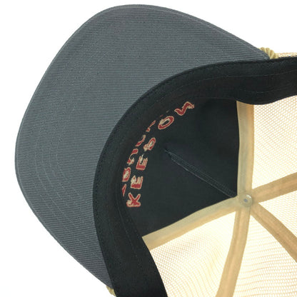 【中古美品】【メンズ】 WEIRDO ウィアード TRUCKER CAP WRD61G03 トラッカーキャップ 帽子 アクセサリー 185-260714-YY-07-tagh サイズ：F カラー：グレー/ベージュ 万代Net店
