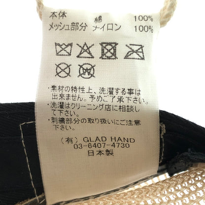 【中古美品】【メンズ】 WEIRDO ウィアード TRUCKER CAP WRD61G03 トラッカーキャップ 帽子 アクセサリー 185-260714-YY-07-tagh サイズ：F カラー：グレー/ベージュ 万代Net店