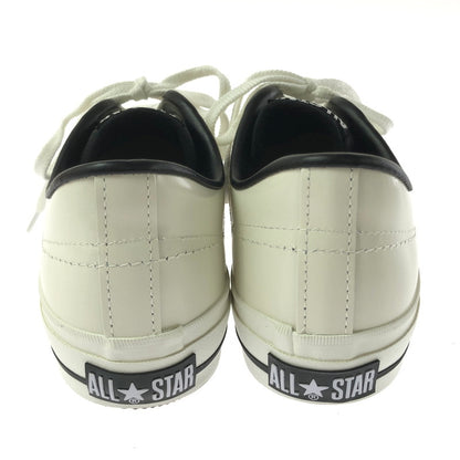 【中古美品】【メンズ】 CONVERSE コンバース ONE STAR J ワンスター J 日本製 スニーカー 靴 162-260612-na-07-tagh サイズ：26.5cm US 8 カラー：WHITE/BLACK 万代Net店