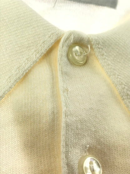 【現状渡し品】【メンズ】 JOHN SMEDLEY'S ジョンス メドレー 80's SS KNIT POLO SHIRT 80年代 ニット ポロシャツ 英国製 ヴヴィンテージ トップス 146-260604-rt-22-tagh サイズ：40 カラー：ホワイト 万代Net店