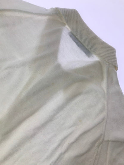 【現状渡し品】【メンズ】 JOHN SMEDLEY'S ジョンス メドレー 80's SS KNIT POLO SHIRT 80年代 ニット ポロシャツ 英国製 ヴヴィンテージ トップス 146-260604-rt-22-tagh サイズ：40 カラー：ホワイト 万代Net店