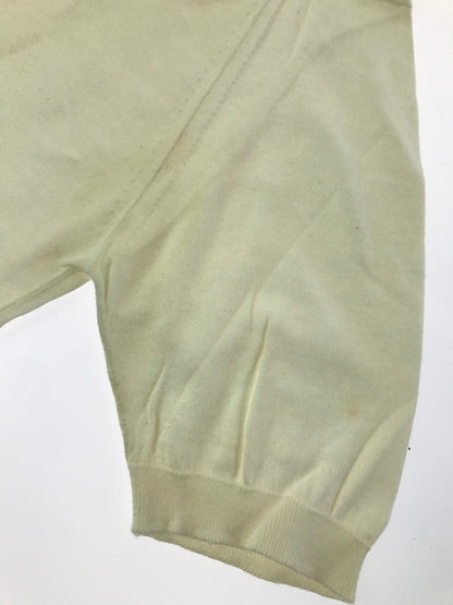 【現状渡し品】【メンズ】 JOHN SMEDLEY'S ジョンス メドレー 80's SS KNIT POLO SHIRT 80年代 ニット ポロシャツ 英国製 ヴヴィンテージ トップス 146-260604-rt-22-tagh サイズ：40 カラー：ホワイト 万代Net店