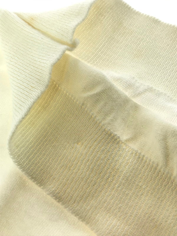 【現状渡し品】【メンズ】 JOHN SMEDLEY'S ジョンス メドレー 80's SS KNIT POLO SHIRT 80年代 ニット ポロシャツ 英国製 ヴヴィンテージ トップス 146-260604-rt-22-tagh サイズ：40 カラー：ホワイト 万代Net店